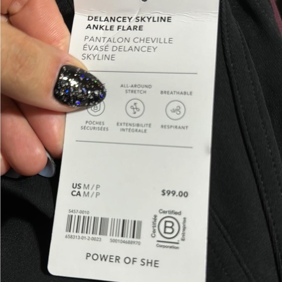 Athleta Delancey Skyline Ankle Flare Pant // Black - Picture 9 of 9